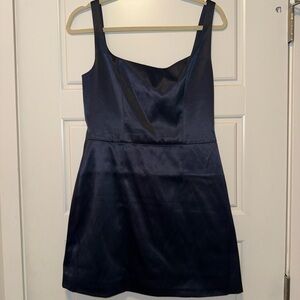 Navy Blue WAYF Mini Dress